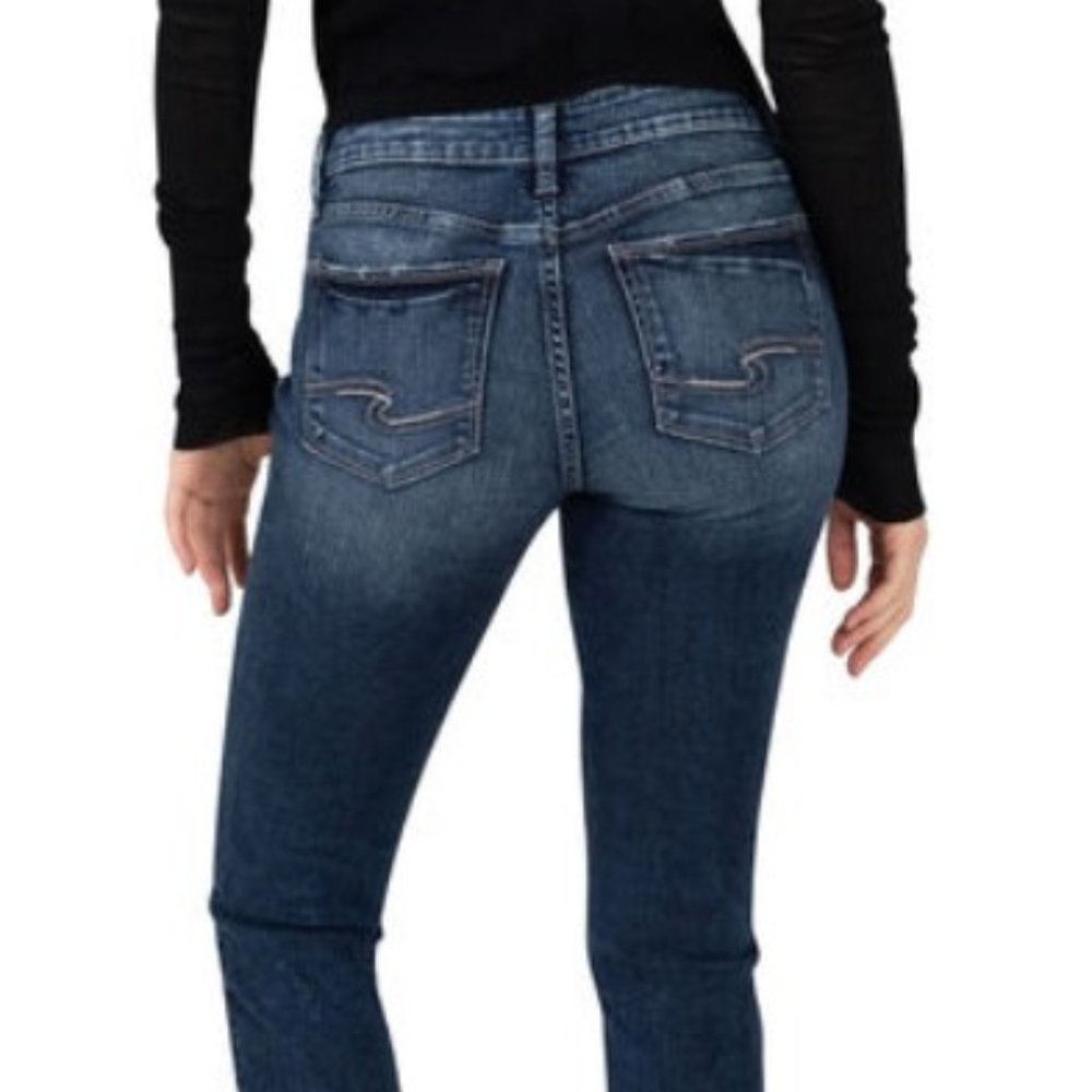 Ladies Silver Jeans - Relaxed curvy fit | Mid rise